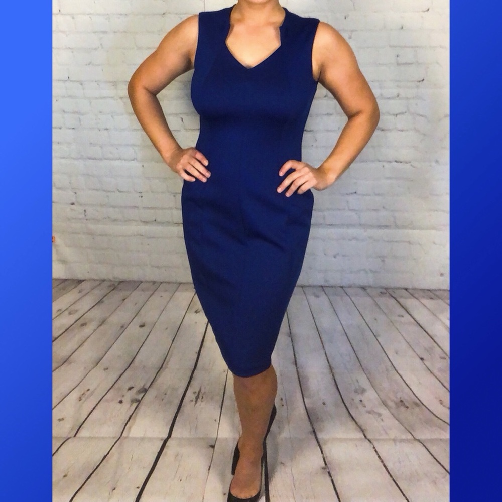 Size 4 Calvin Klein office dress
